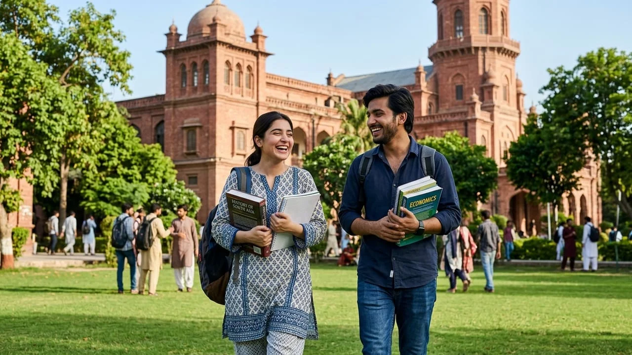 Pakistani university scholars benefiting from CM Punjab Honhaar Merit Scholarship Program