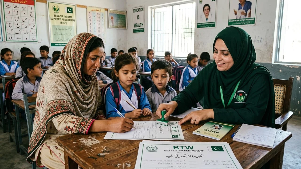 Undergraduate university students benefiting from Ehsaas tuition scholarship