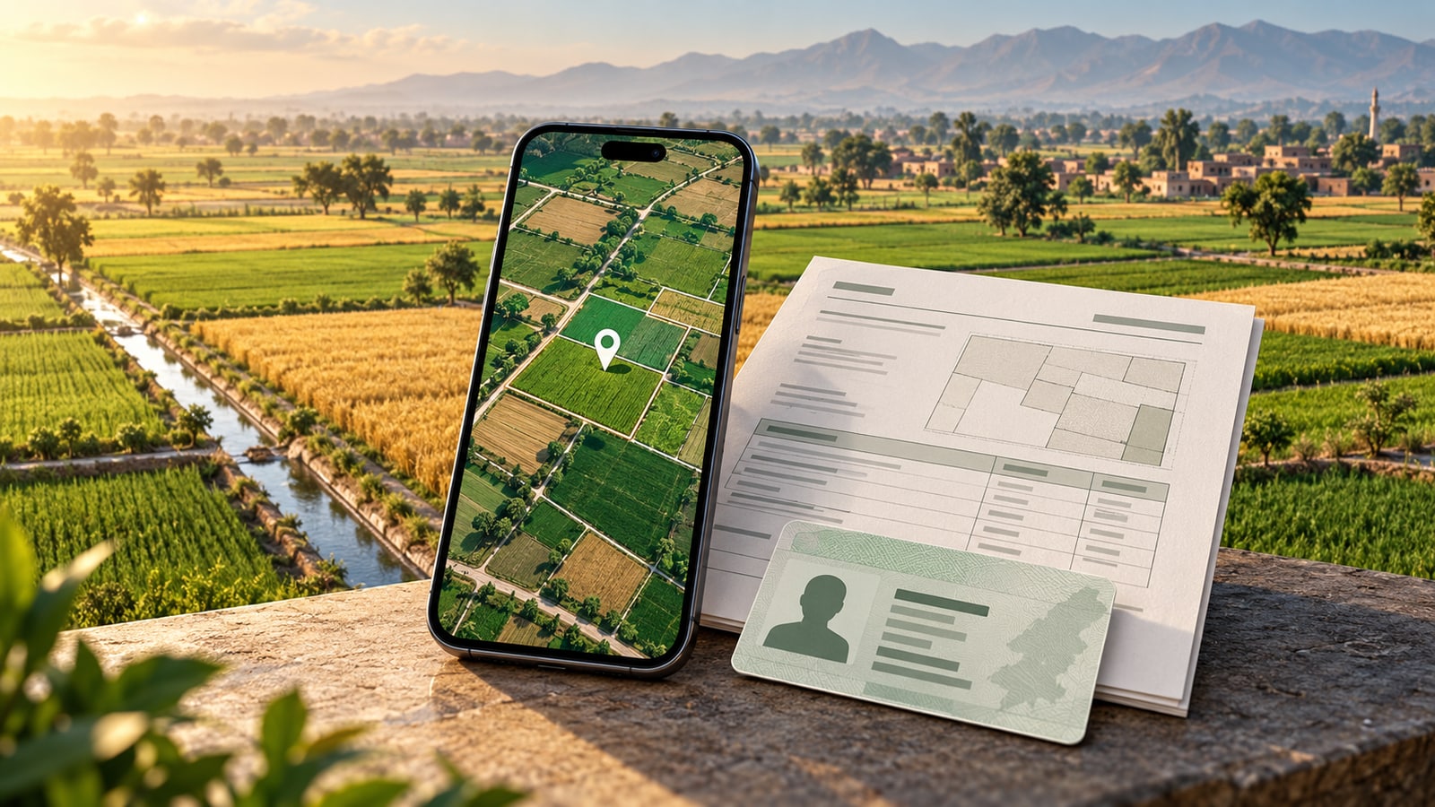 Jamabandi and Punjab land records online check by CNIC via official LRMIS PLRA portal